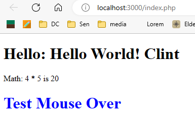 Test Screen Shot